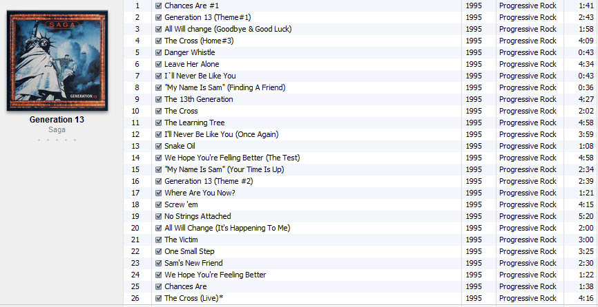 Saga - Generation 13